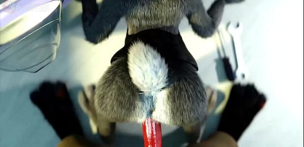  3D Straight Animated Fur Compilation